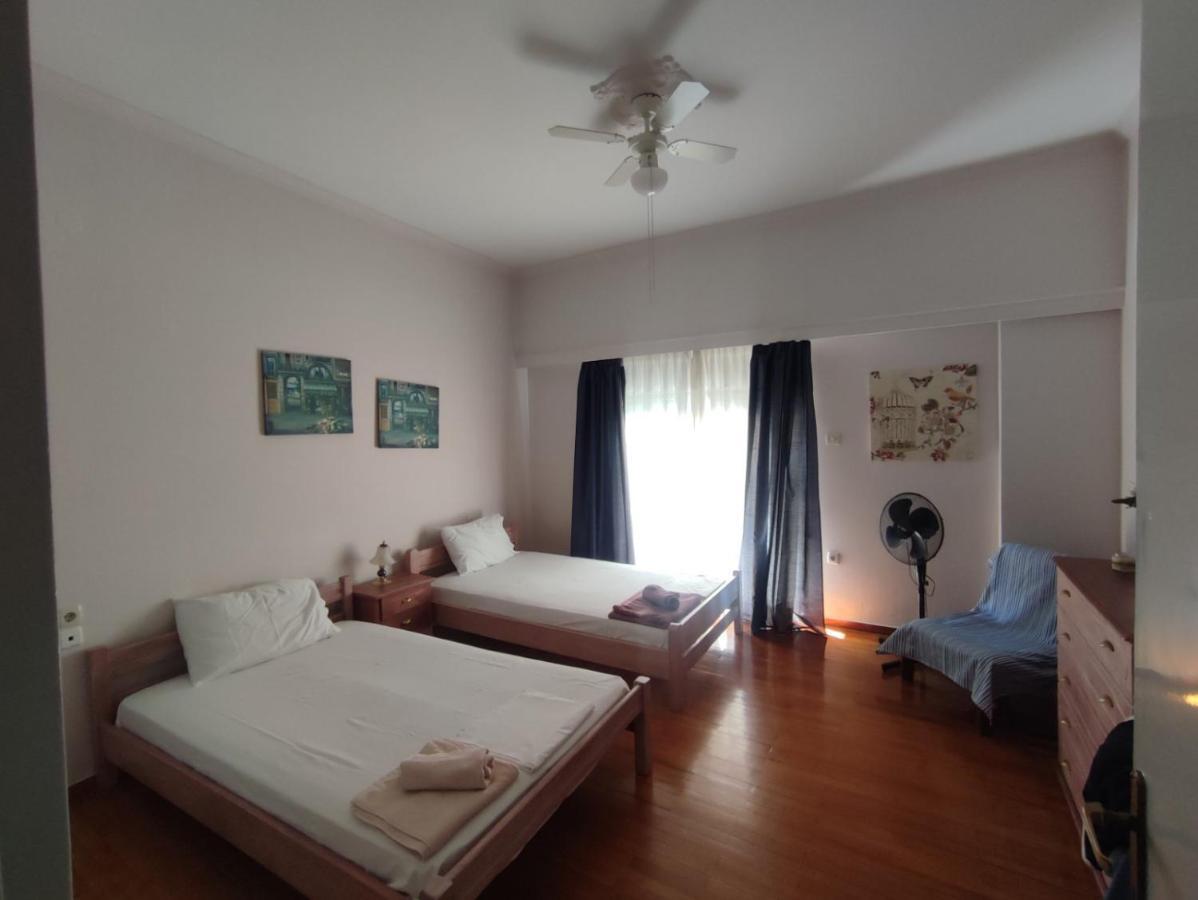 2 Br110 Sqm Free Parking Full Clima Apartment Patras Exterior photo
