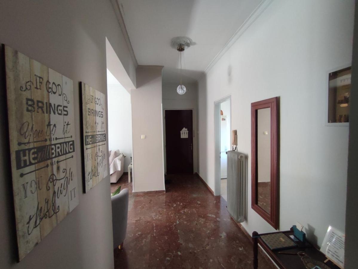 2 Br110 Sqm Free Parking Full Clima Apartment Patras Exterior photo